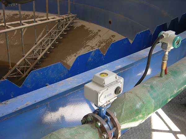 OMAL蝶閥在銅礦開采、銅精礦生產、冶煉和電解上的應用